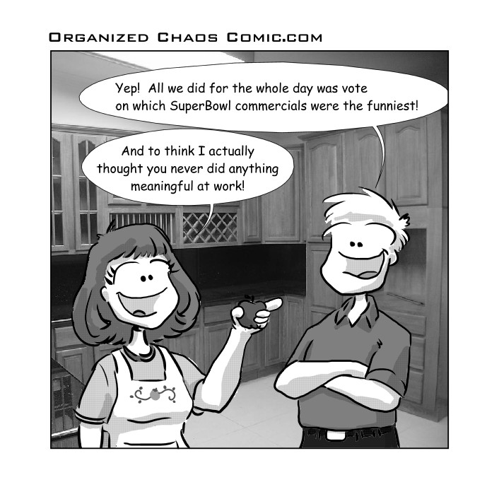 OCC Comic #22 - SuperBowl Slump